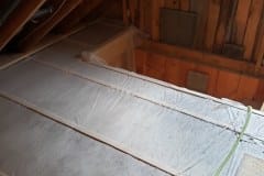 Dense Pack Cellulose, Attic Flats