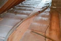 Dense Pack Cellulose, Attic Flats